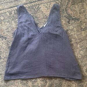 Calme Cotton Women's Sleeveless Top size small